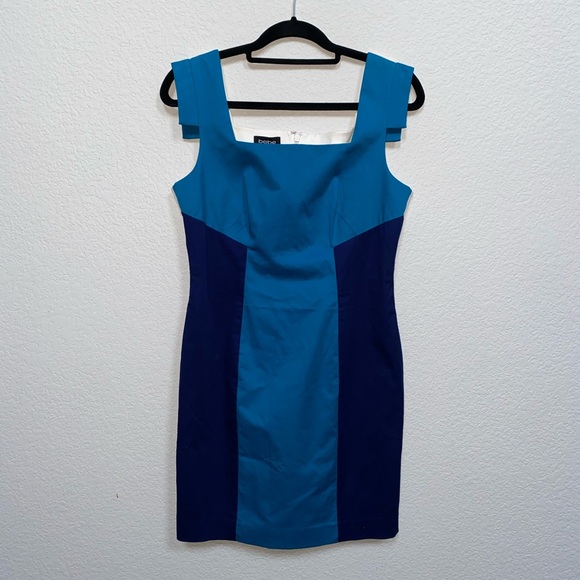Bebe JOY COLORBLOCK Shift Dress M NWT - Picture 3 of 6
